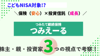 【つみえーる本音レビュー】こどもNISA対象？レオス保険新サービスを株主・親・投資家の視点で考察！